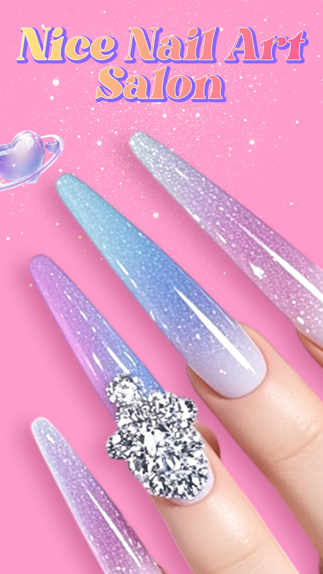 Nail Art Salon for Kids Game screenshot